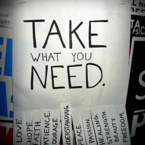 You Get What You Need